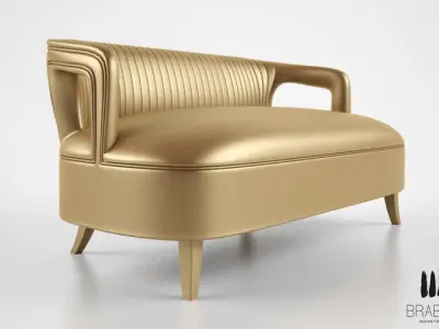 Brabbu Karoo 2 seat sofa 3D model