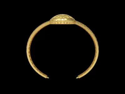 Fusion Gold Wristband RABBW03 3D print model