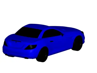 Mercedes Benz SLK 2010 3D model