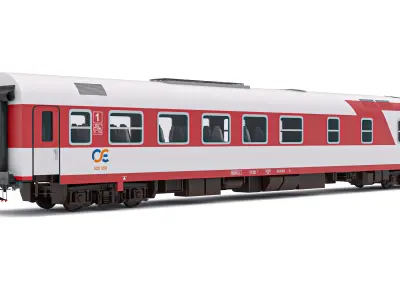 AEG DE IC-2000N Locomotive 3D model