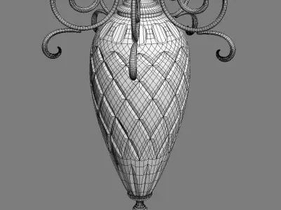 Table lamp Masiero Luxury Magnifica  TL1 3D model