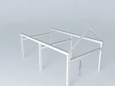 16x28 bed frame Free 3D model