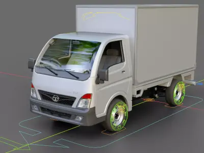 Tata Ace EX Truck 3D model