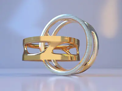 Men Ring 3D print model