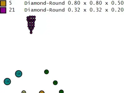 Emerald Leaf Pendant 3D print model