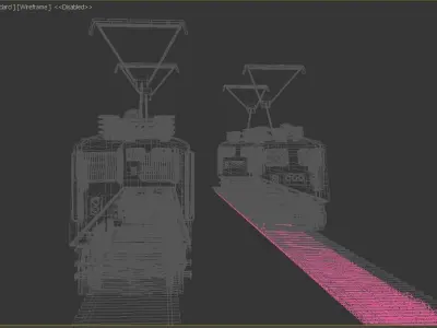 Wap5 Locomotive Engine Free 3D model