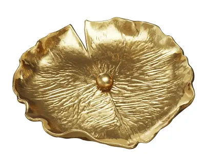 Lotus Leaf Wall Sculpture 3D model