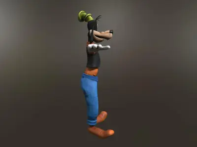 Disneys Goofy 3D model