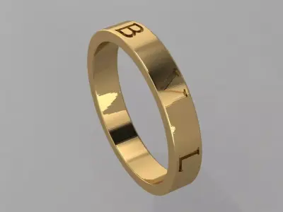 Ring Bvlgari 3D print model