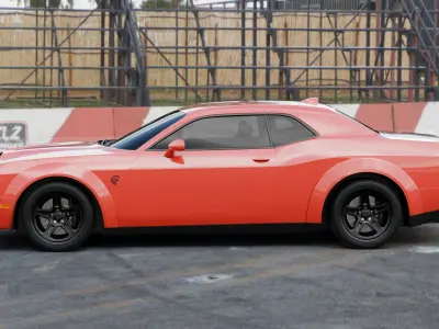 Dodge Challenger SRT Super Stock 2020 3D model