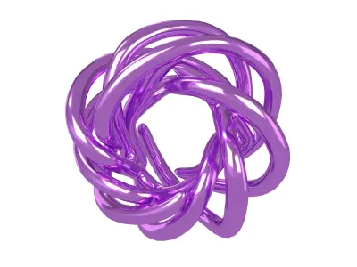 Abstract Shape v22 004 Low-poly 3D model