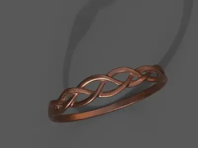 High-Quality 3D Ring Model Low-poly 3D model 21