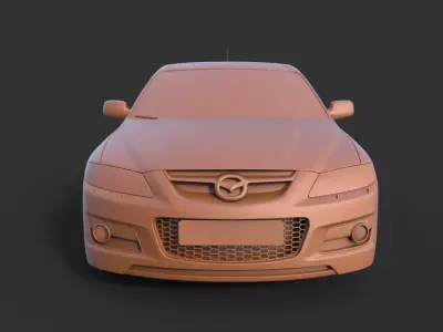 Mazda 6 3D print model
