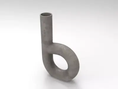 Olpa Vase Low-poly 3D model