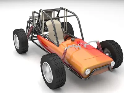 PUBG BUGGY  3D model