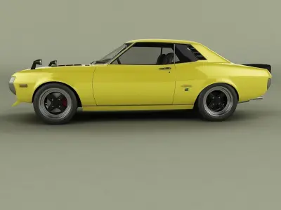 Toyota Celica GT Coupe 1975 3D model