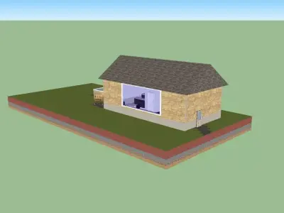 simple bothy structure  3D model