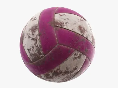 Classic  volleyball v2 3D model