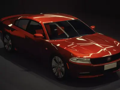 Fiat tureno force sport 2018 Low-poly 3D model