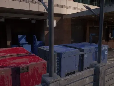 BURNSROAD FOOD CENTER 3D model