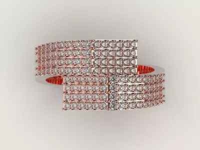 Luxury Womens stl 3dm Ring Jeweler jr00220 3D print model