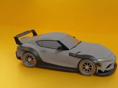 TOYOTA SUPRA BODY KIT 3X OFFSETS - 11SEPT-02 3D print model