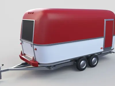Food Truck 3D model 3D model