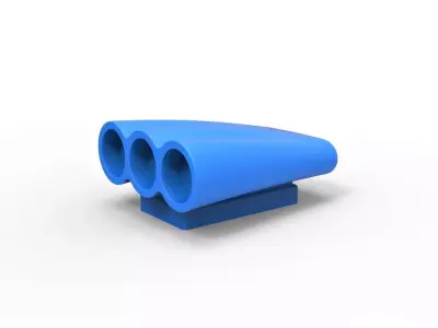 Air intake Scale 1 to 25 3D print model