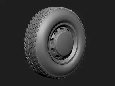 VW Tyre 3D print model