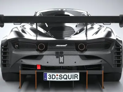 McLaren 720S GT3X 2021 3D model