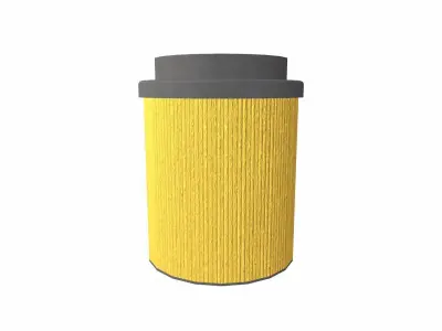 Air Filter Low-poly 3D model