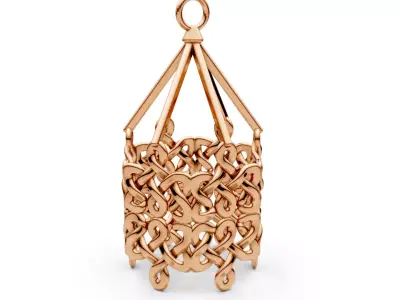 Celtic Knot hanging Decoration 3D print model