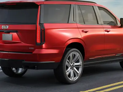 Escalade SUV 2025 3D model