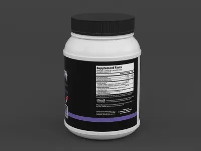 Protein Powder 3D model 190