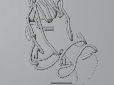 Holy Neon Free 3D model