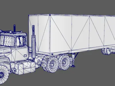 Next Generation Trucks Low-poly 3D model