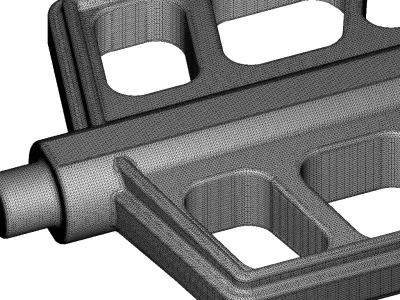 Plastic Exquisite Bike Pedal Toy 3D model