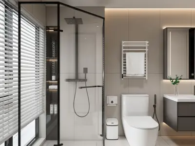 Bathroom 108 3D model