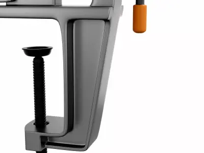 table bench vise 3D model