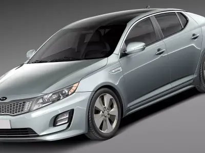 Kia Optima Hybrid 2014 3D model