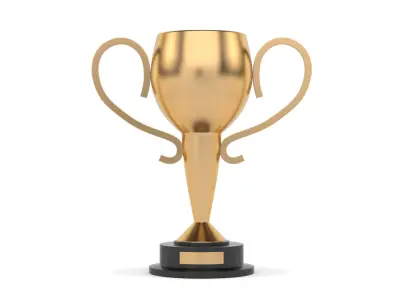 Trophy Cups 3D model 2