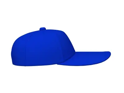 Baseball cap cartoon 3D model
