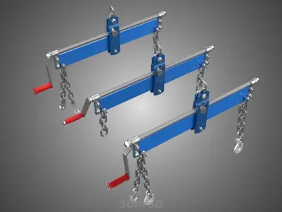 LEVELER BALANCER STABILIZER LOAD ENGINE HOIST CRANE SHOP RIGGING 3D model