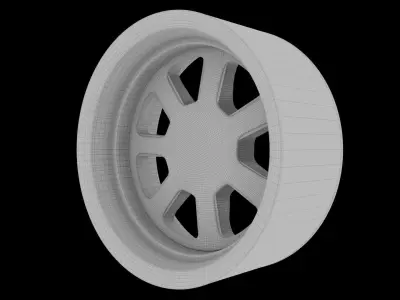 Car Tire - Toyo Open Country RIMS 3D print model