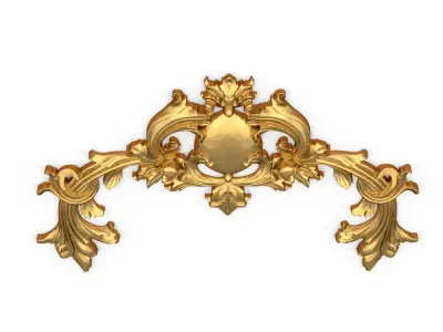 Classic decor ornament 60  3D print model