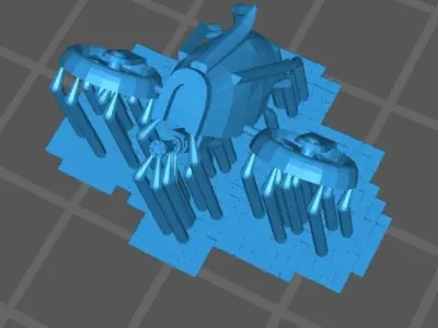 Chunky Security Drone Free 3D print model