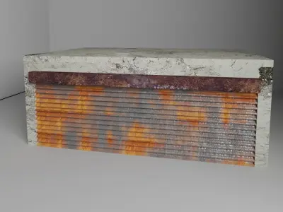 Old Garage  Free 3D model