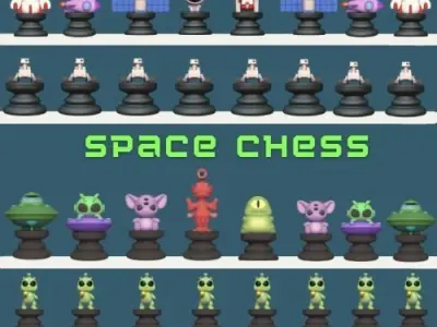 Space Chess 3D print model