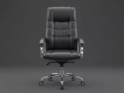 Luxury Ergonomic Office Chair 3D Model 3D model