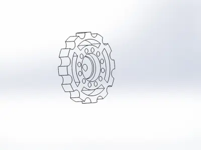 Printable Tank robot controlling arduino and raspberry pi  3D print model